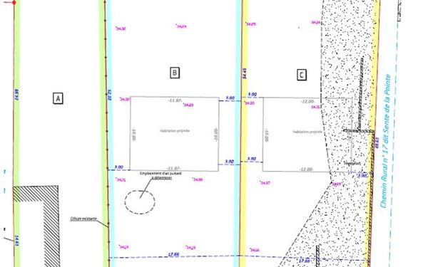 Terrain à vendre    Bazicourt