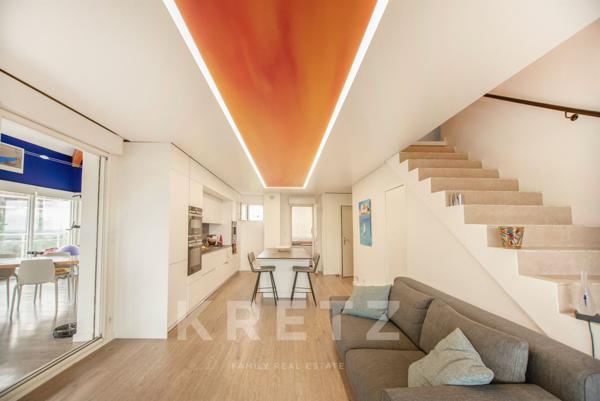 Appartement en Duplex de 188m2 en dernier étage à Bastia - Vue mer et montagne