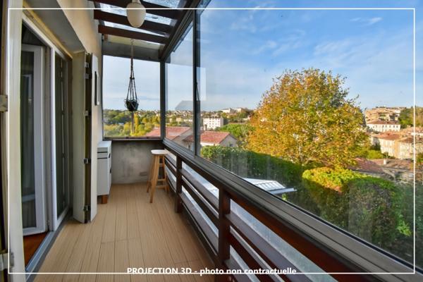 Maison 7 pièces de 164 m2 habitables sur 2407 m2 de terrain à AUCH : vivre à Auch comme à la campagne, avec la cathédrale en toile de fond