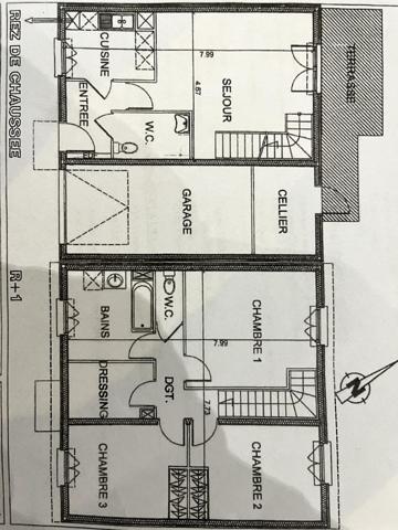 MAISON MITOYENNE 90M2 AVEC JARDIN , TERRASSE , CELLIER ET GARAGE QUARTIER RÉSIDENTIEL AU CALME