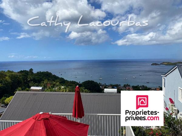 Superbe Appartement T3 Duplex, vue exceptionnelle mer, piscine - Bouillante