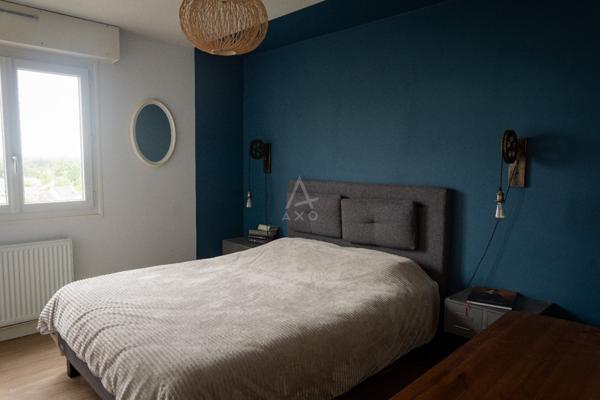 NANTES - LA BEAUJOIRE, appartement 95m2 avec ascenseur dernier étage + balcon