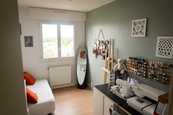 NANTES - LA BEAUJOIRE, appartement 95m2 avec ascenseur dernier étage + balcon