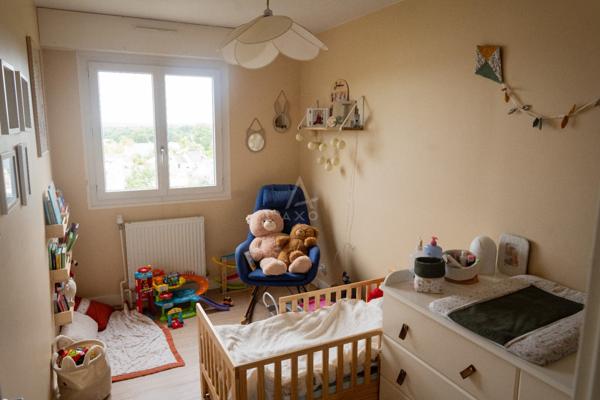 NANTES - LA BEAUJOIRE, appartement 95m2 avec ascenseur dernier étage + balcon