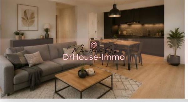 Appartement à vendre 3 pièces de 61 m²