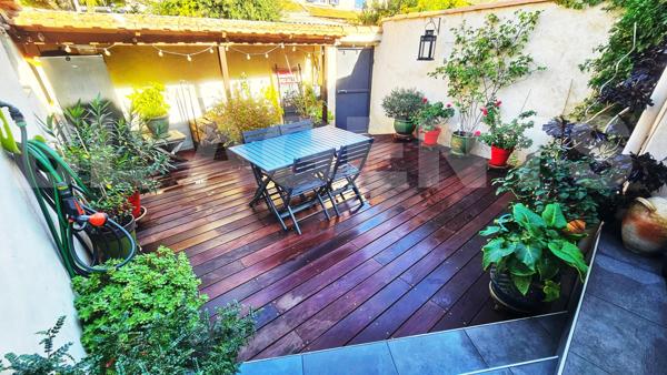 Maison très cosy avec terrasse de 40 m² un havre de paix proche des commodités, commerces, transport