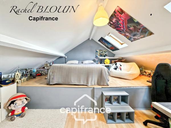 RENNES, Maison de charme Type 3 de 70 m2 - jardin de 112 m2 - parking privatif