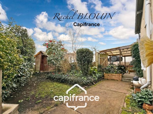 RENNES, Maison de charme Type 3 de 70 m2 - jardin de 112 m2 - parking privatif