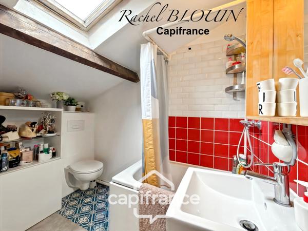 RENNES, Maison de charme Type 3 de 70 m2 - jardin de 112 m2 - parking privatif