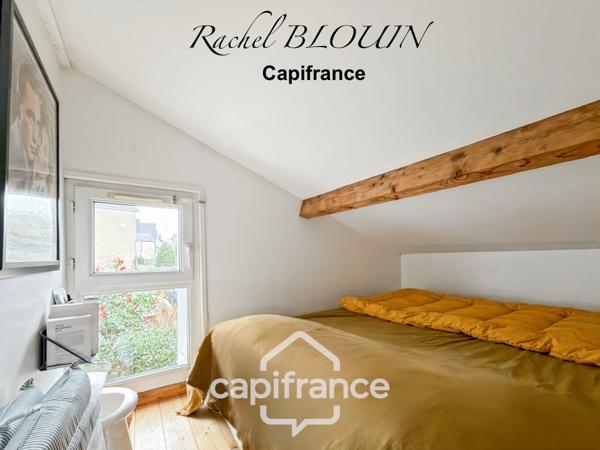 RENNES, Maison de charme Type 3 de 70 m2 - jardin de 112 m2 - parking privatif