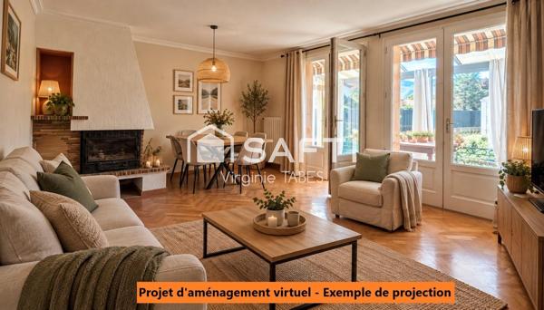 Mazamet – Maison 104 m² – 5 chambres – Terrain 440 m²