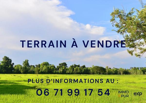 TERRAIN CONSTRUCTIBLE DE 895m2