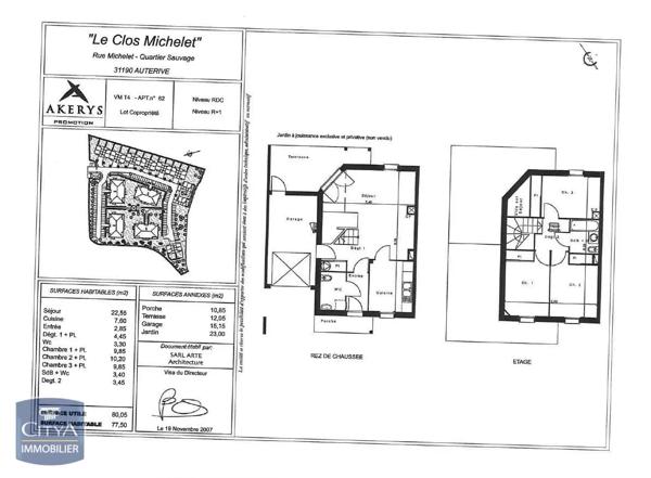 Maison à louer 4 pièces 77.61m² Auterive (31190)