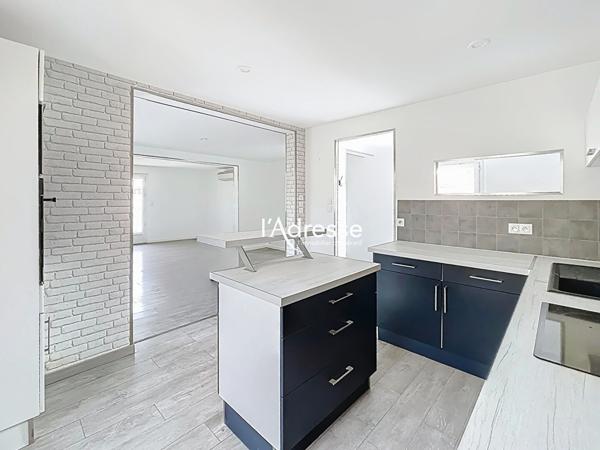 l'Adresse Immobilier - La Salvetat Saint Gilles - Maison T4 de 127 m2 sur un grand terrain piscinable de 1566m² avec garage