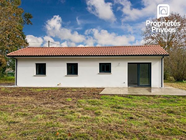 Maison neuve 3 pièces plain-pied 61 m² avec terrain plus de 3000 m²