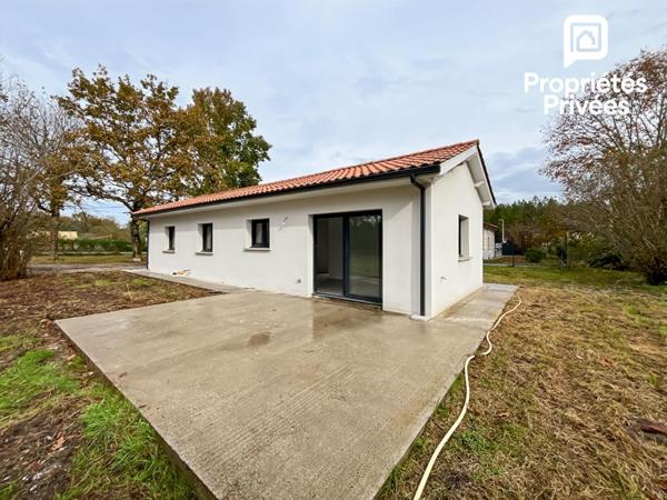 Maison neuve 3 pièces plain-pied 61 m² avec terrain plus de 3000 m²