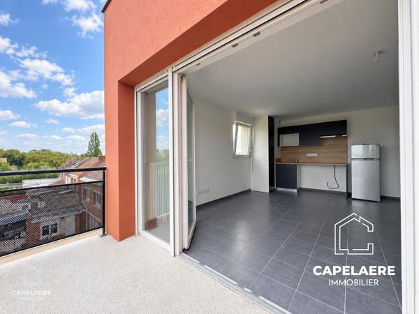 Appartement T3 neuf avec extérieur et stationnement