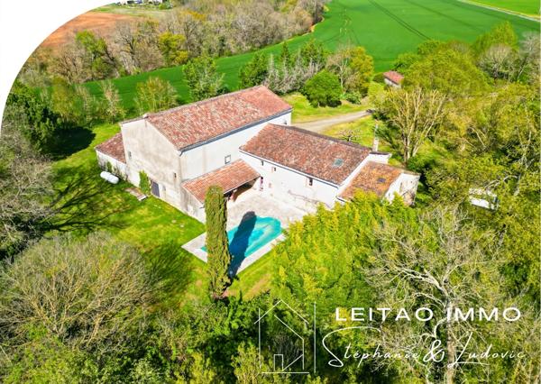 Réalmont (81120) Corps de ferme avec dépendances et piscine