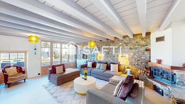 MAISON RENOVEE AVEC DE TRES BEAUX VOLUMES DANS UN CADRE CHAMPÊTRE AU CALME