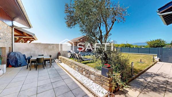 MAISON RENOVEE AVEC DE TRES BEAUX VOLUMES DANS UN CADRE CHAMPÊTRE AU CALME