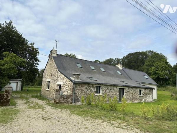 A VENDRE 56 BRECH DEMEURE EN PIERRES DANS BEL ENVIRONNEMENT - NOMBREUSES POSSIBILITES