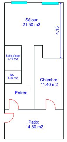 Appartement à vendre à Bordeaux (33000) - Gironde
