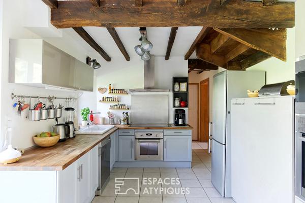 Enclos béarnais de charme entièrement rénové