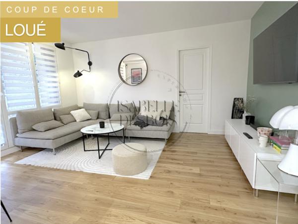 Saint-Germain-en-Laye (78100) - LOUÉ. - Beau F2 rénové dans une résidence verdoyante avec piscine