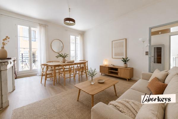 Marseille 1er – 70 m² lumineux, 2 chambres, à deux pas du Vieux-Port