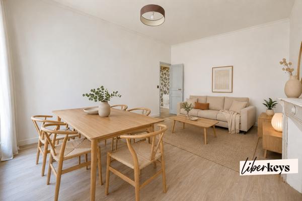 Marseille 1er – 70 m² lumineux, 2 chambres, à deux pas du Vieux-Port
