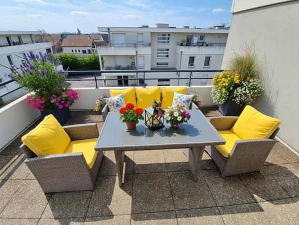 Attique d’exception avec terrasse panoramique – Sélestat