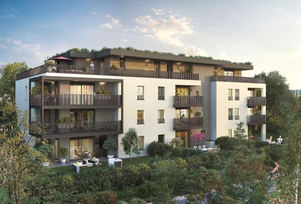 Appartement en rez-de-jardin à vendre 3 pièces VETRAZ MONTHOUX (74)