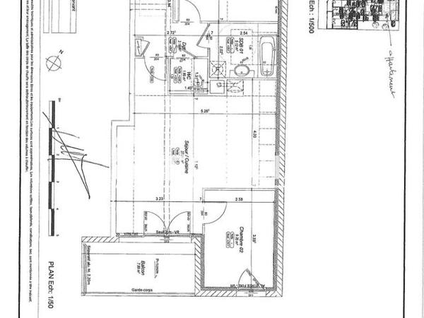 Location Appartement 3 pièces 64.21 m² - 14 RUE DE LA PAIX Saint Louis 68300