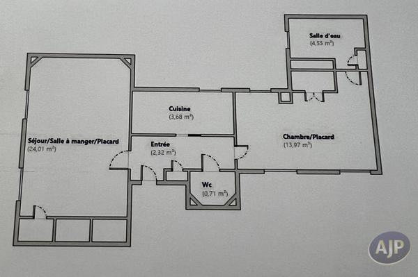 Vente appartement Paris 4eme : 579 000 € - AJP Immobilière Passy Paris 16