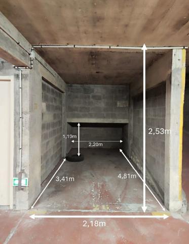 Parking/box · Vente Paris (75012) 1 pièce · 7m²