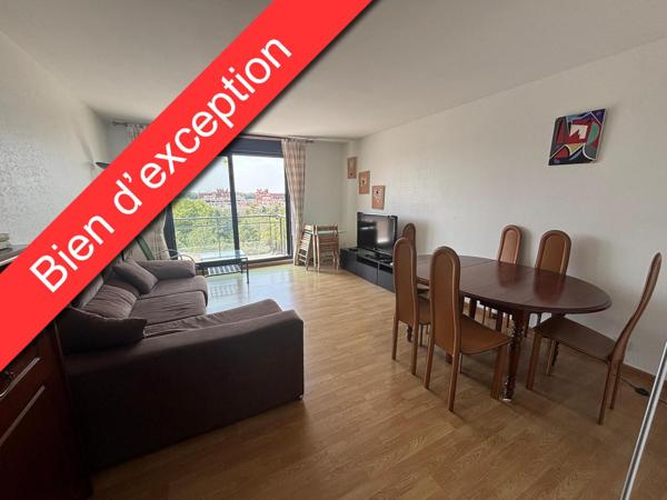 TOULOUSE / Location Appartement 3 Pièces 71 m² - Meublé
