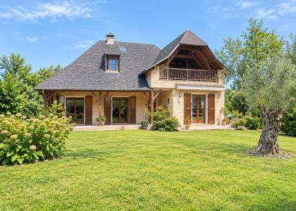 Maison - Proximite oloron-sainte-marie - Réf.:205391 PROXIMITE OLORON MAGNIFIQUE VILLA D'ARCHITECTE DE STYLE CONTEMPORAIN AVEC PISCINE ET VUE SUR LES PYRENEES - BAISSE DE PRIX
