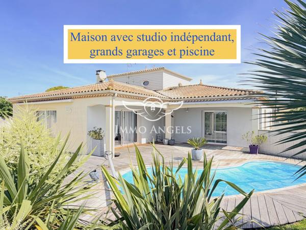 Maison avec studio indépendant