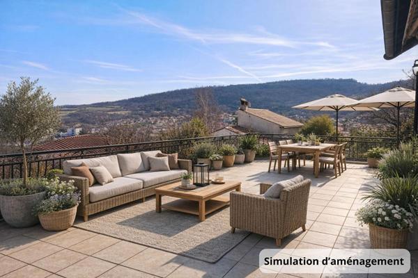 Maison familiale lumineuse à rénover - Romagnat