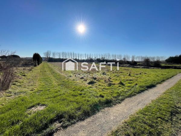 Terrain agricole borné 820m2. Les Sables d'Olonne