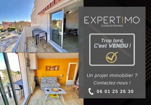 Carqueiranne (83320) Appartement T1 entre le centre-ville et la mer