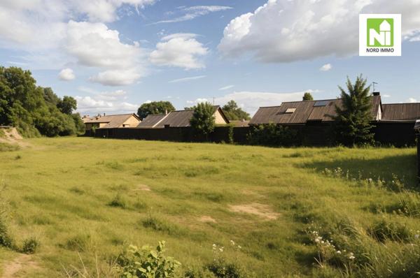 Terrain viabilisé et libre de constructeurs - Onnaing - 468m2 , Onnaing