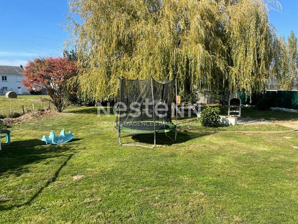 Maison de plain pied à Donges 4 chambres , grand terrain et garage