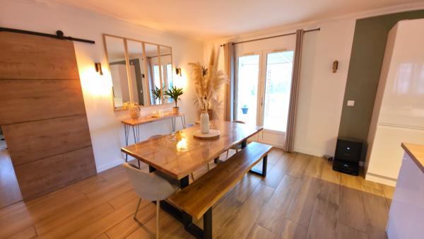 Maison de plain pied à Donges 4 chambres , grand terrain et garage