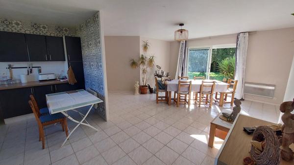 Fléac maison plain pied avec 3 chambres, jardin et garage