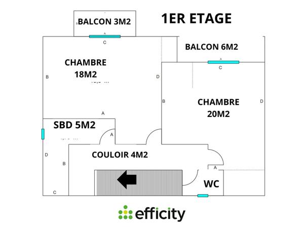 Maison 4 pièces - 160 m² Bien prestige