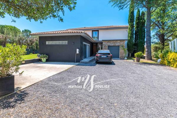 Villa contemporaine d’architecte à Aix-en-Provence