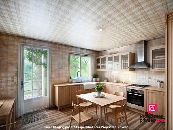 MAISON AVALLON AVEC TERRAIN ET DÉPENDANCES