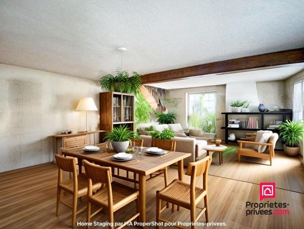 MAISON AVALLON AVEC TERRAIN ET DÉPENDANCES