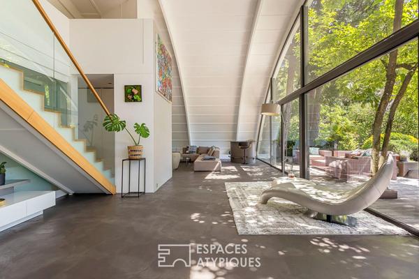 Maison d’architecte avec piscine